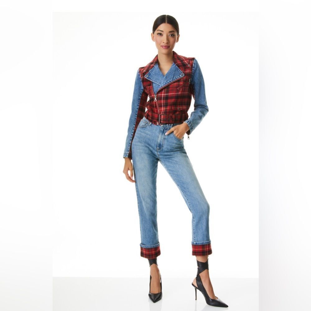 Alice + Olivia blue  Denim Jeans Amazing
